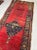 Persian Late 19th Century Late 19th Century Ancient Kurdish Reds Aubergine & Emerald Green Runner Rug 4.3 X 11.10 For Sale - Image 3 of 12