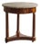 French Empire Pedestal Table with Marble Top For Sale
