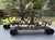 Offering for sale this gorgeous pair of bronzed (wrought) iron multi-pillar candelabra fireplace mantel candle holders...