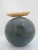 Traditional R Hess Hand Carved Folk Art Gourd With Prancing Deer Branch Handle Box For Sale - Image 3 of 9