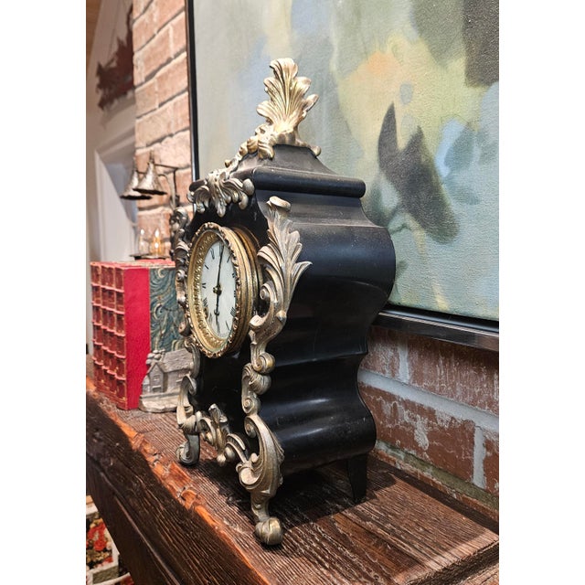 Rococo Ansonia Clock For Sale - Image 3 of 18