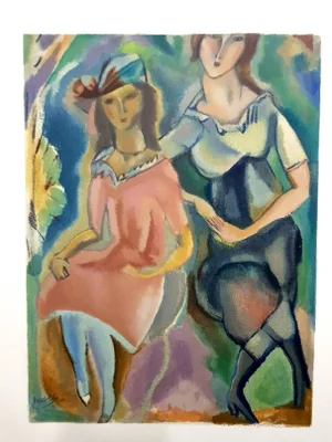 Femininity - Lithograph 1965