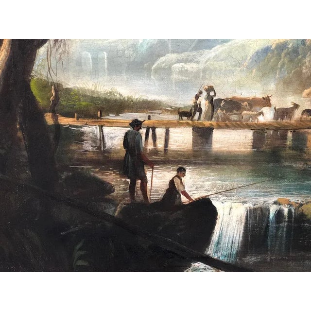 M. Locatelli, Italian Landscape, 2011, Oil on Canvas For Sale - Image 11 of 18