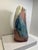 Rare Tony Evans (1942-2009) Raku Pottery Vase Ancient Sands Signed, Certificate of Authenticity For Sale - Image 4 of 8