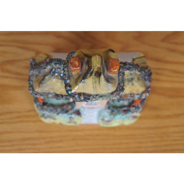 Antique 19th Century English Staffordshire Porcelain Manor House Figurine For Sale - Image 11 of 12