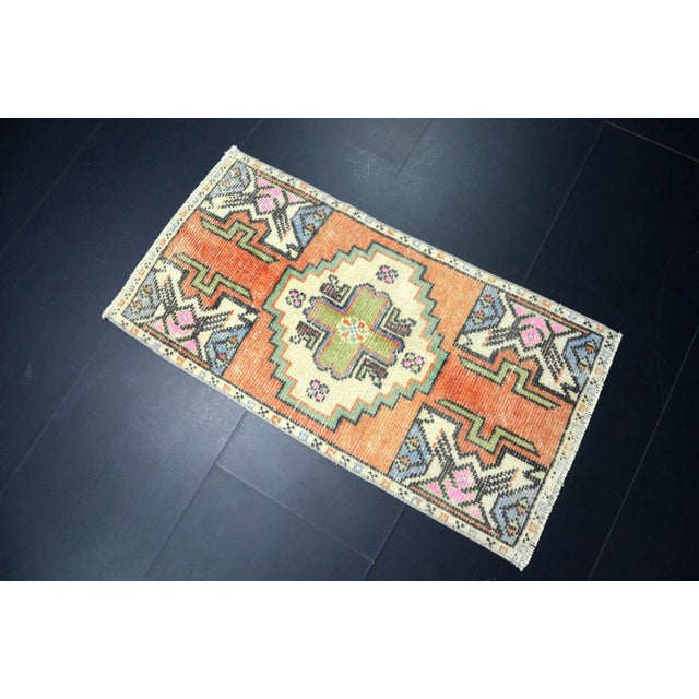 1960s Bohemian Oushak Rug, 1960 For Sale - Image 5 of 6