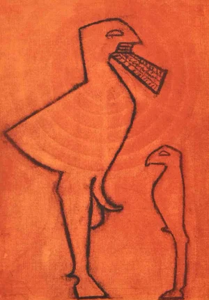 Max Ernst, Idols, Lithograph, 1972