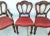 English English Walnut Petite Dining Chairs - Set of 4 For Sale - Image 3 of 13