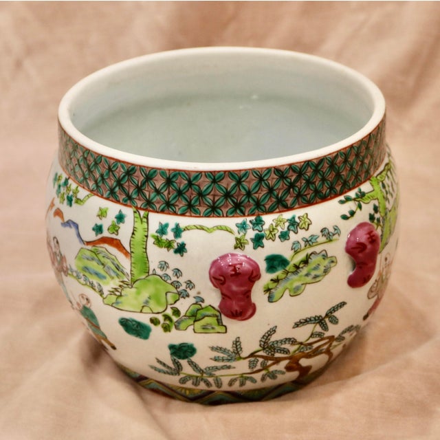 Vintage Chinoiserie Planter
