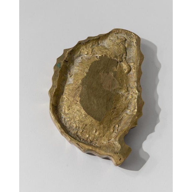 Vintage Brutalist Sculptural Bronze Ashtray, 1960s For Sale - Image 10 of 11
