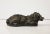 20th Century Reconstituted Black Stone Dog Garden Ornament, England For Sale In New York - Image 6 of 9