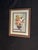 Late 20th Century Classic Floral Still Life Wall Art With Green Mat For Sale - Image 5 of 7