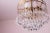 The White Crown, Murano Chandelier White and Purple Drops, 1960s For Sale - Image 12 of 13