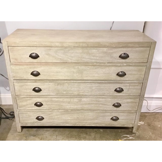 Currey Co White Washed Aimee Chest Of Drawers Chairish