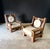 Brutalist Oak Lounge Chairs, Belgium, 1960s, Set of 2 For Sale - Image 6 of 18