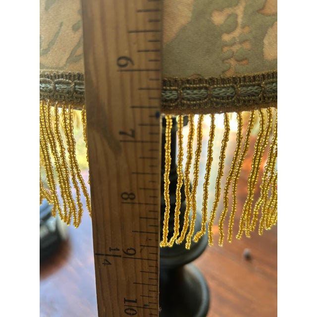 Transitional Fortuny Lampshade For Sale - Image 3 of 6
