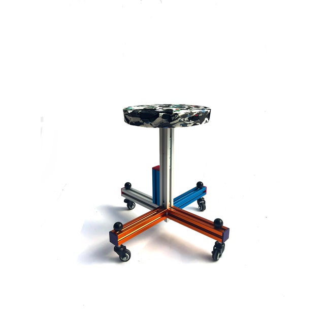 Techno Stool by Stromboli Design For Sale - Image 9 of 9