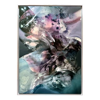 Ovidiu Kloska, All the Sky from a Single Wing, Mixed on Canvas, Framed For Sale