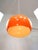 Large Space Age Pendant in Orange from Guzzini, 1970s For Sale - Image 13 of 18
