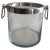 Circa 1970 French Silver Plated and Glass Champagne Bucket For Sale - Image 13 of 13