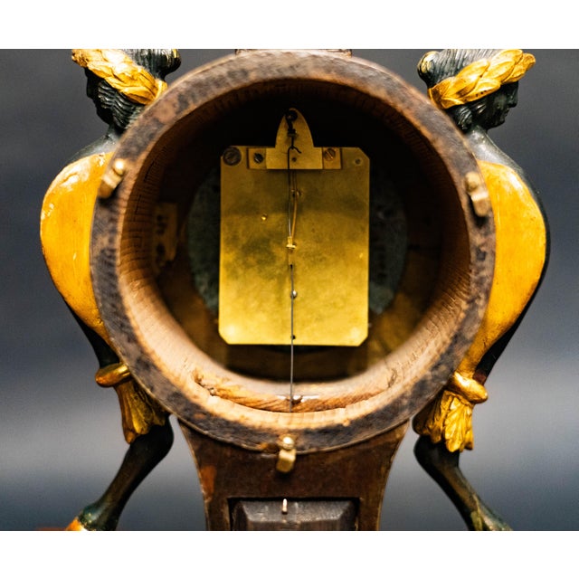 Biedermeier Table Clock, Austria, 1820 For Sale - Image 6 of 9