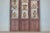 Wood Vintage Chinese Three-Panel Screen with Painted Classical Vessel Motifs For Sale - Image 7 of 12