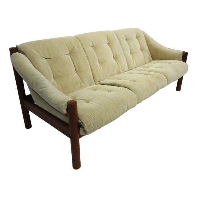 h.p. Hansen Styled Mid Century Sofa by Domino Mobler Denmark For Sale