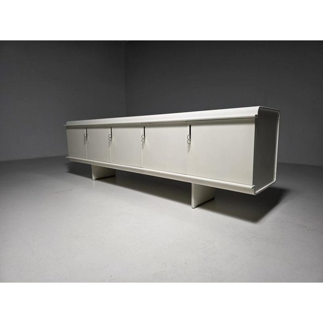 Pellicano Sideboard by Vittorio Introini for Saporiti, Italy, 1960s For Sale - Image 10 of 10