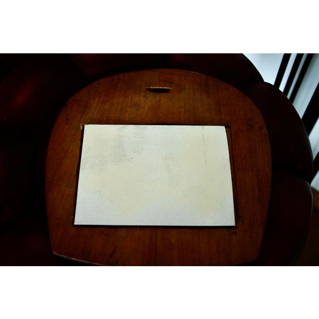 Small Donach School Anthroposophical Mirror in Gouged Wood, 1930 For Sale - Image 3 of 5