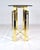 1970's Brass & Glass Console Table, Milo Baughman Attr: Dia For Sale In Philadelphia - Image 6 of 13