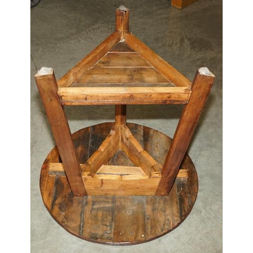Pine Cricket Table, 19th Century For Sale - Image 12 of 15