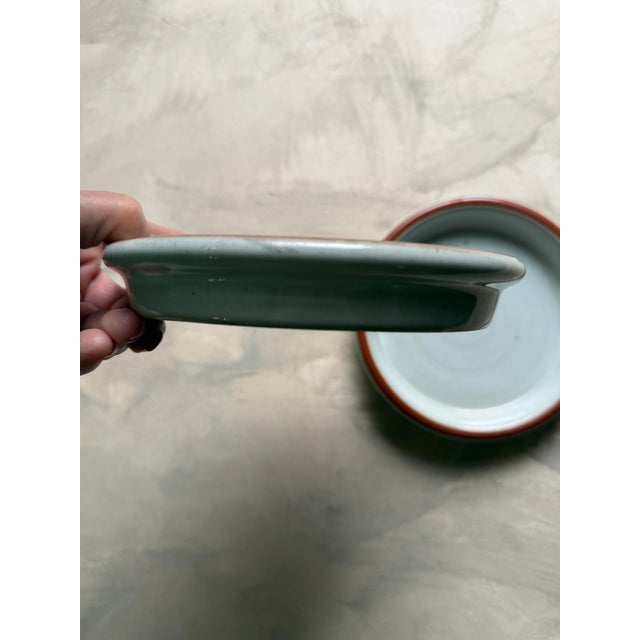 Vintage Dansk Niels Refsgaard Stoneware 7” Plates - Set of Two For Sale In Chicago - Image 6 of 6