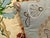 A refined pair of custom decorative throw pillows crafted from iconic English and French textile house fabrics, offering a...