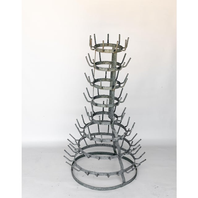 Wine Cellar Accessory Bottle Drying Rack For Sale - Image 10 of 12