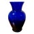 Cobalt Blue Glass Vase For Sale