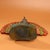 Colored Glaze Figure of a Peacock in Full Display For Sale - Image 9 of 9