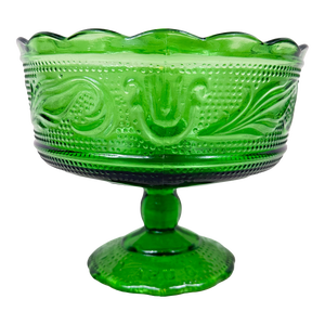 Vintage Green Compote