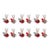 Kenneth Ludwig Chicago Plush Deer with Sweater Ornament (Set of 12) For Sale - Image 4 of 4