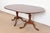Brown Kittinger Georgian Solid Mahogany Double Pedestal Extension Dining Table, Newly Refinished For Sale - Image 8 of 12