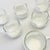 White MCM Glass Mugs in Plastic Holders - Set of 6 - Made in Germany For Sale - Image 8 of 11