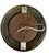 1920s 1920s Ribbed Clam Broth Sheffield Style Flushmount Ceiling Light For Sale - Image 5 of 8