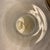 Vintage hand-blown Murano glass dessert or lunch plates featuring avventurina (gold flake/dust) inclusions. These mid-...