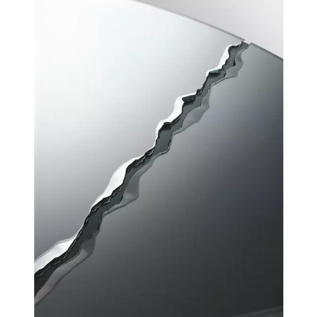 Large Niagara Model Mirror by Pierangelo Gallotti for Gallotti E Radice, 1990s, in Very Good conditions. Designed 1990 to...