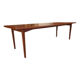 Large Danish Dining Table in Teak from A/S Polexim Co., Denmark, 1960s For Sale