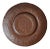 Vintage Iron Hammered Wall Plate For Sale