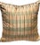 Textile Brunschwic & Fils Plaid Silk Stripe Designer Down Pillow For Sale - Image 7 of 7