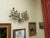 Floral Wall Lamp with 6 Bulbs For Sale - Image 3 of 10