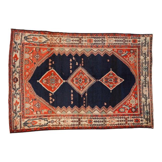 Vintage Malayer Carpet - 5'5" x 7'5" For Sale