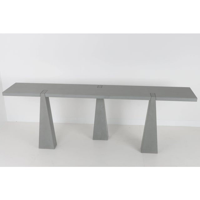 Angelo Mangiarotti Inca Console by Angelo Mangiarotti for Skipper For Sale - Image 4 of 4