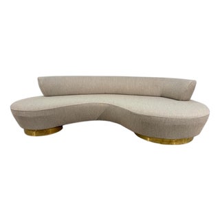 Serpentine Sofa, Attributed to Vladimir Kagan, Usa, 1980s For Sale
